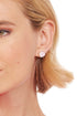 Iridescent Gem Stud Earrings